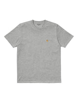 Carhartt Wip Chase T-Shirt Grey Heather/Gold