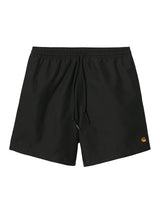 Carhartt Wip Chase Swim Trunks Black