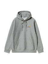 Carhartt Wip American Script Hoodie Grey Heather