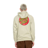 Santa Cruz Classic Dot Chest Hoodie Nickel