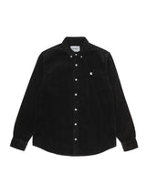 Carhartt Wip Madison Cord Hemd Shirt Black/Wax