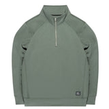 V Works Boulder Half Zip Neck Mid Grey