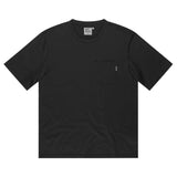 V Works Gray Pocket T-Shirt Black