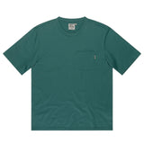V Works Gray Pocket T-Shirt Ocean Blue