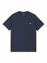 Carhartt WIP American Script T-Shirt Deep Night