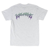 Welcome Gradient Barb T-Shirt Heather Grey