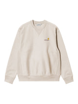 Carhartt WIP American Script Crewneck Moonbeam