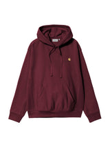 Carhartt WIP American Script Hoodie Malbec