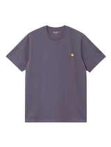 Carhartt WIP American Script T-Shirt Shady Purple