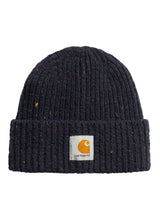 Carhartt WIP Anglistic Beanie Speckled Dark Navy