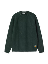 Carhartt WIP Anglistic Sweater Speckled Dark Scarab