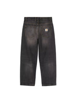 Carhartt WIP Brandon Pant Black Tobacco Used Wash