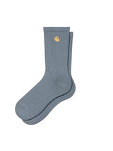 Carhartt WIP Chase Socks Velvet Cozy Blue/Gold