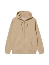 Carhartt WIP Chase Zip Jacket Hooded Sable