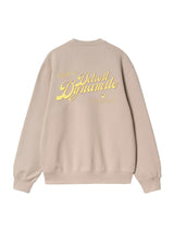 Carhartt WIP Greatest Flicks Sweat Fleur De Sel