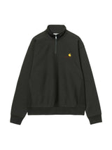 Carhartt WIP Half Zip American Script Crewneck Raven
