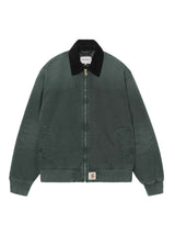 Carhartt WIP OG Santa Fe Jacket Raven Black Stone Canvas