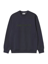 Carhartt WIP Sweat Crewneck Dark Navy/Dark Scarab