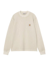 Carhartt WIP Waffle Vista Longsleeve Fleur De Sel