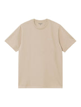 Carhartt WIP Script Embroidery T-Shirt Fleur De Sel/White