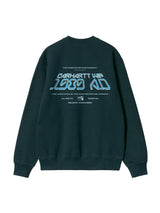 Carhartt WIP Greatest Flicks Sweat Crewneck Deep Lagoon