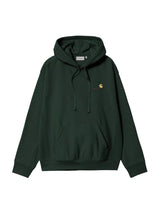 Carhartt WIP American Script Hoodie Conifer