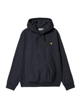 Carhartt WIP American Script Hoodie Deep Night