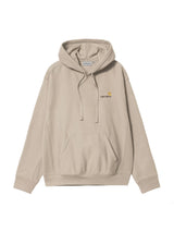 Carhartt WIP American Script Hoodie Fleur De Sel