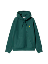 Carhartt WIP American Script Hoodie Malachite