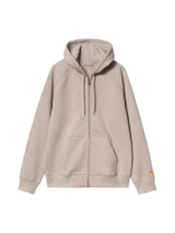 Carhartt WIP Chase Zip Jacket Hooded Dusky Beige/Gold