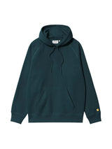 Carhartt WIP Chase Hooded Duck Blue Gold