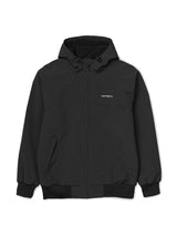 Carhartt Wip Hooded Sail Jacket Black White
