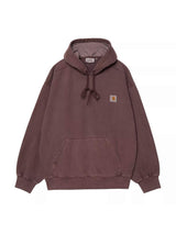 Carhartt WIP Vista Sweat Hoodie Palisander Garment Dyed