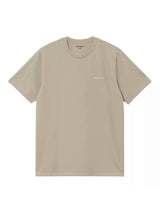 Carhartt WIP Script Embroidery T-Shirt Barchan/White