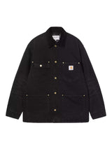 Carhartt WIP OG Chore Coat Black/Black Stone Canvas