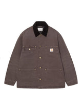 Carhartt WIP OG Chore Coat Tobacco/Black Stone Canvas