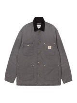 Carhartt WIP OG Chore Coat Graphite/Black Stone Canvas