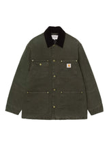 Carhartt WIP OG Chore Coat Olive/Black Stone Canvas