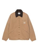 Carhartt WIP OG Detroit Jacket Hamilton Brown Tobacco Stone Canvas