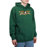 Anti Hero Eagle (Heavyweight) Hoodie Green/Brown