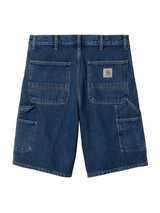 Carhartt WIP Single Knee Short Blue Stone Washed