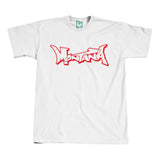 Montana Cans T-Shirt White Red