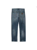 Carhartt WIP Marlow Pant Blue MId Used Wash
