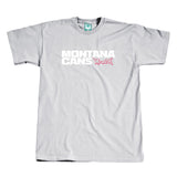 Montana Cans Typo Logo T-Shirt Grey
