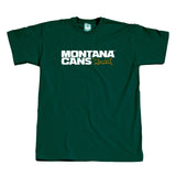 Montana Cans Typo Logo T-Shirt Green