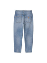 Carhartt WIP Newel Pant Blue Light Used Wash
