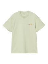 Carhartt WIP American Script T-Shirt Pale Olive