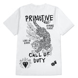 Primitive x Call Of Duty Task Force T-Shirt White