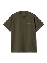 Carhartt WIP Script Embroidery T-Shirt Cypress White