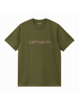 Carhartt WIP Script T-Shirt Dundee / Glassy Pink
